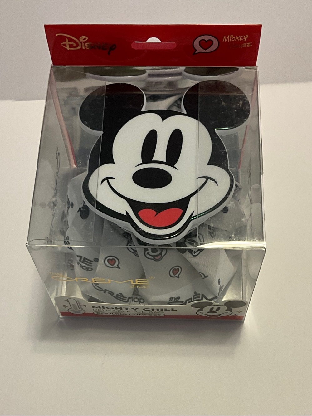 Disney Mickey Mouse Black & White Phone Grip with Red Accent
